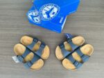 Blue suede birkenstock sandals - Image 3
