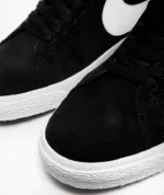 Nike SB Zoom Blazer Mid Black White Men's - Image 3