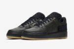 Nike Air Force 1 (Black Gum Sole Edition) - Image 2