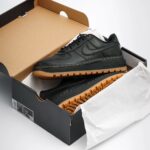 Nike Air Force 1 (Black Gum Sole Edition)