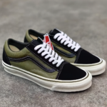 Vans Old Skool Olive Green - Image 2