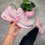 Atmos pink's New Balance 740 'Pink Vacation' - Image 3
