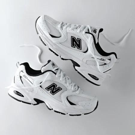 t1 NEW BALANCE 530 WHITE SILVER NAVY on Carousell - Image 1