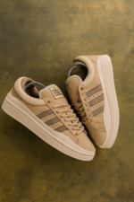 Adidas Beige & Brown Campus Sneakers - Image 3