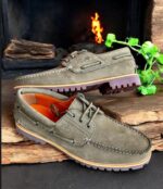 Timberland Authentic 3-Eye Lug Handsewn Boat Shoes - Image 3