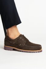 Timberland brown leather boat shoe - Image 2
