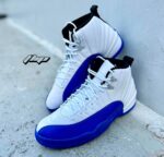 Air Jordan 12 White/Blue - Image 3