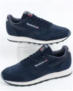Reebok Classic Leather NM Trainers Navy/White - Image 3