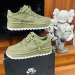 Nike Air Force 1 olive green colorway - Image 2