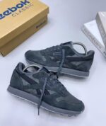 Reebok Classic Leather Gray Shoes - Image 3