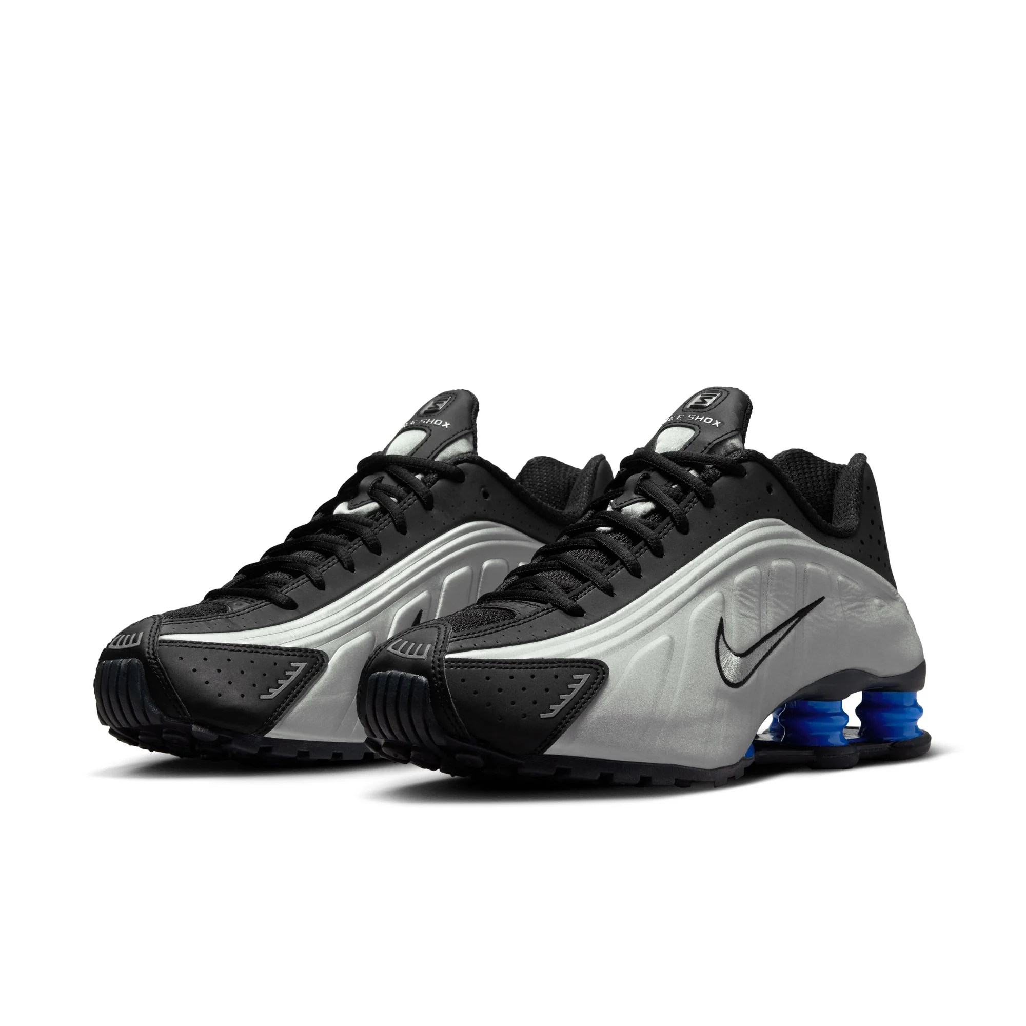 y3 Nike Shox R4 'Black/Metallic Silver' - Image 1